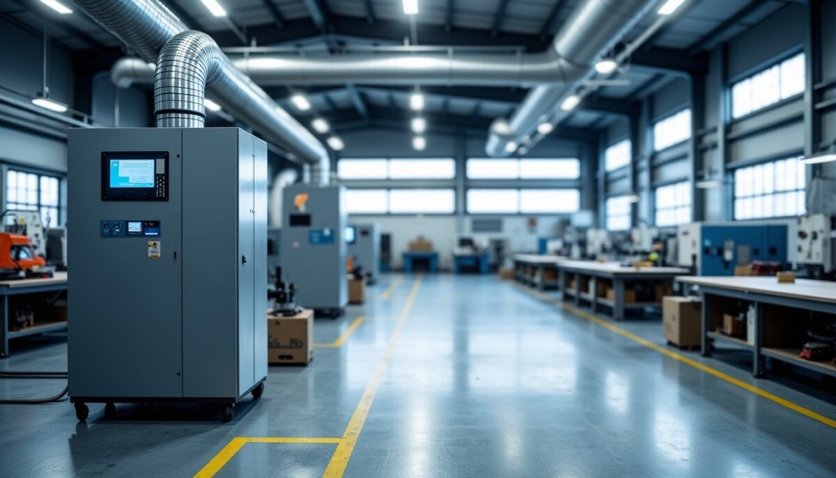 Système d’aspiration centralisée industrielle : avantages mesurables pour vos ateliers